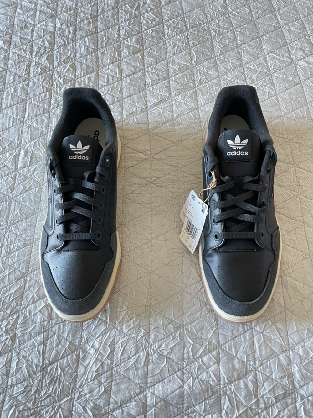 Adidas NY 90 Sneakers – Black/Carbon/Cream White | Men’s 13 - Picture 2 of 2